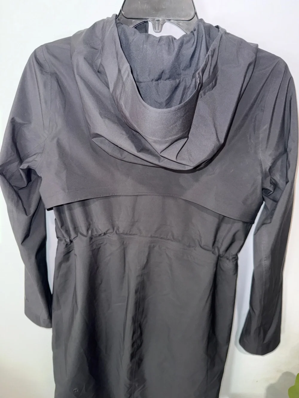 lululemon athletica Black Hooded Trench Coat
